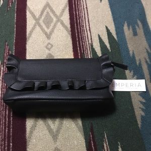 Emperia leather clutch